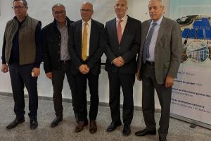 Embajador Atilio Berardi con dirigentes empresariales de Constantine